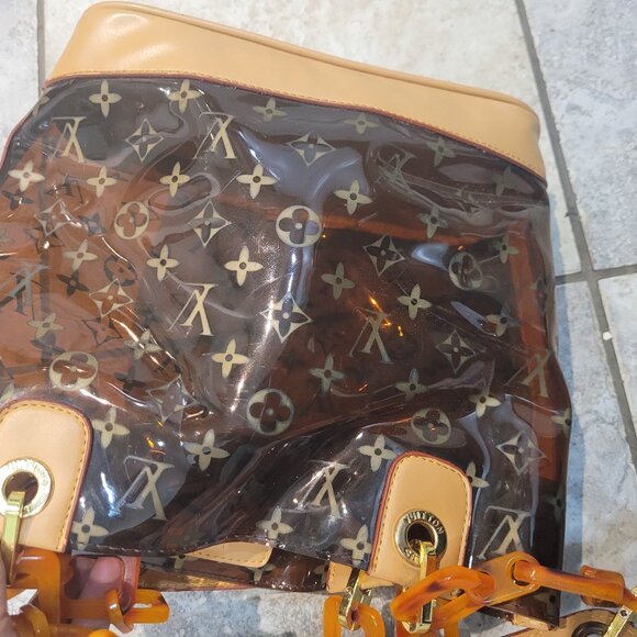 Inspired See Though Plastic Handbag - Picture 4 of 12